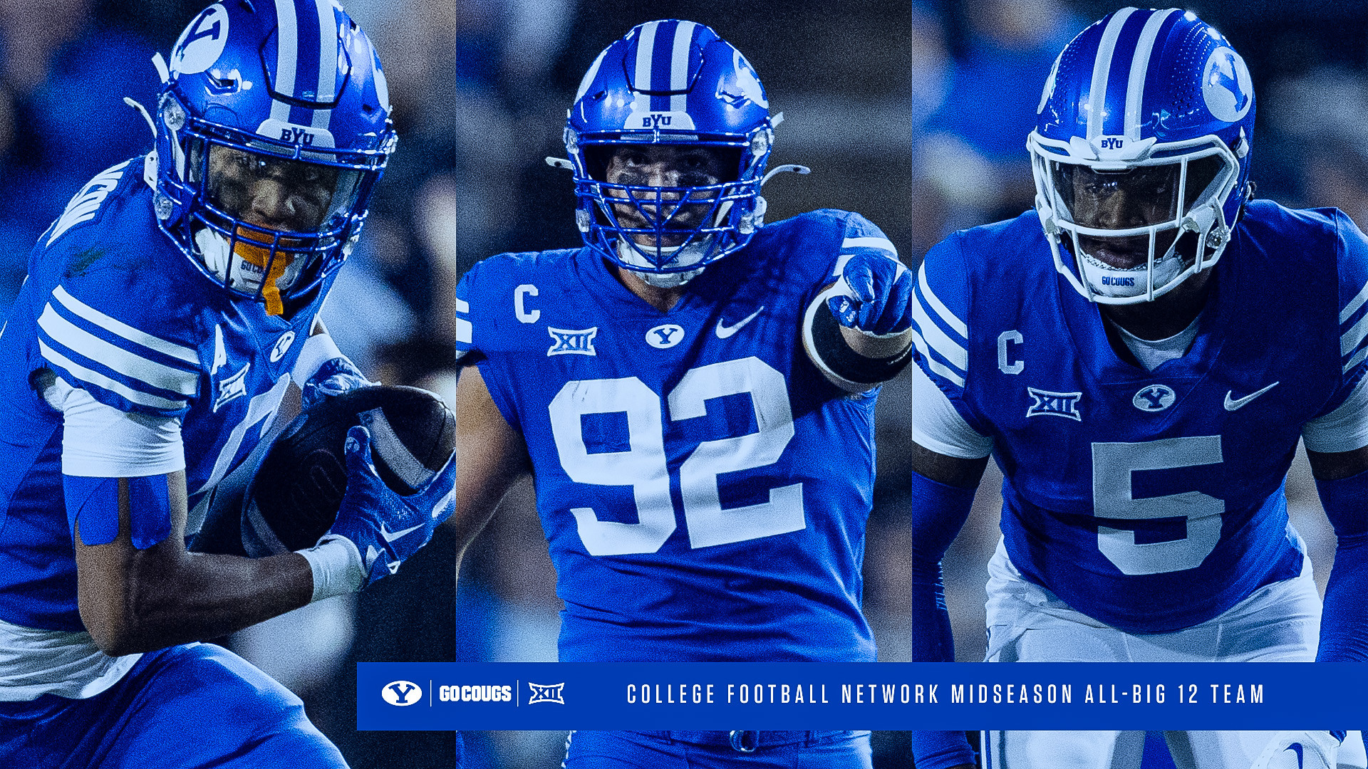 Seventeen Cougars Receive Midseason Recognition From College Football