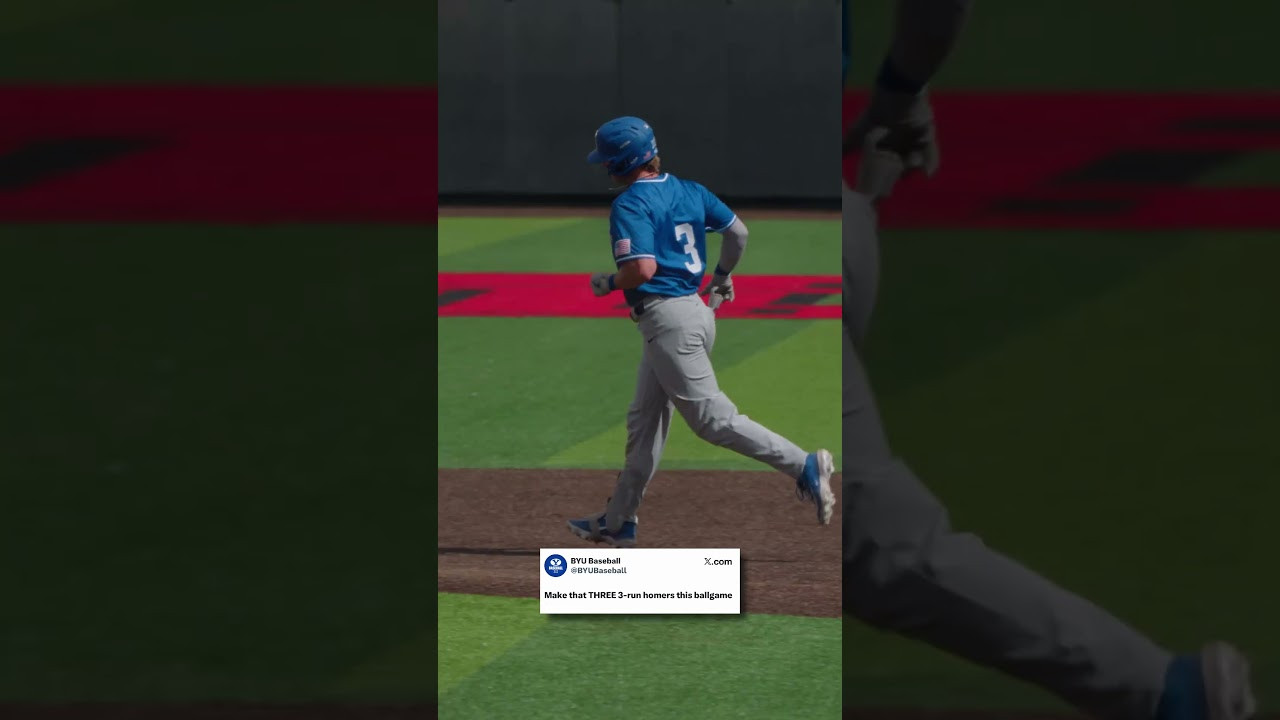 Cheese sends one outta here 🤝#byu #baseball #gocougs - BYU Athletics ...