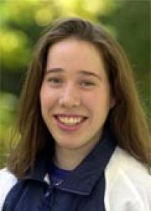 Veronica Gardner Women's Gymnastics 2001 BYU Athletics Official