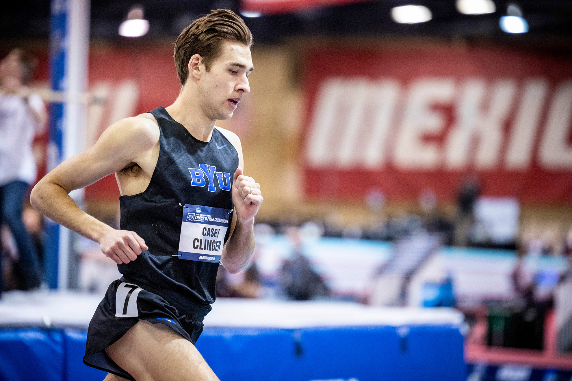 Casey Clinger Men's Track & Field 2024 BYU Athletics Official