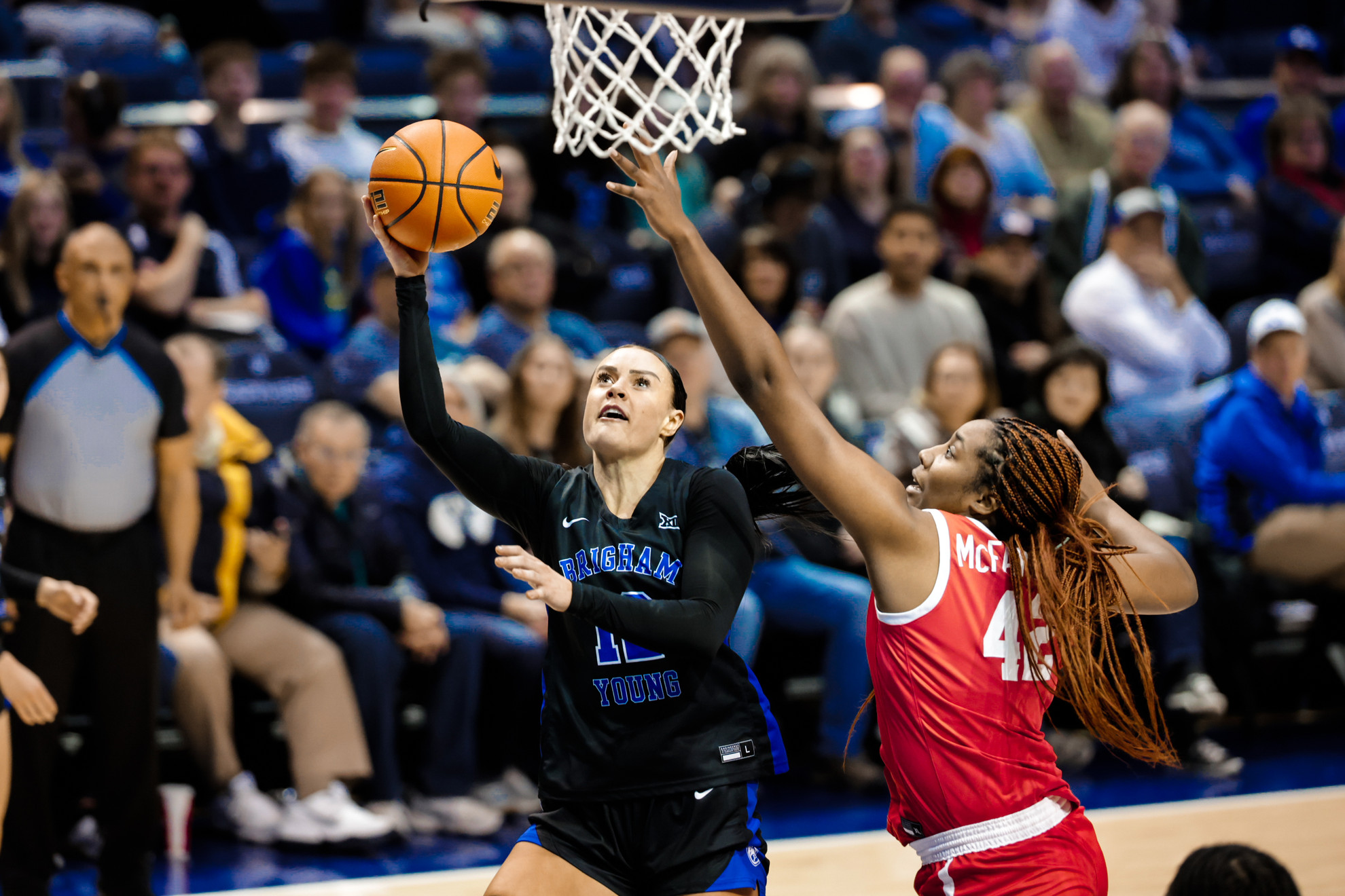 BYU Defeats Houston 64-54 On Senior Night Behind Gustin's 19 Points ...