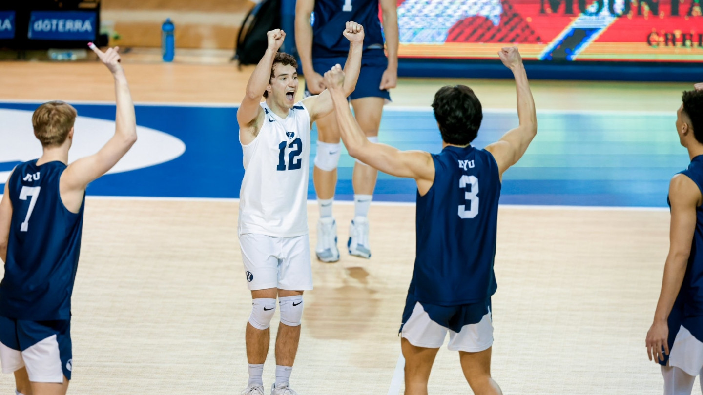 No. 8 Men's Volleyball Hosts No. 11 BYU For Two Matches Starting