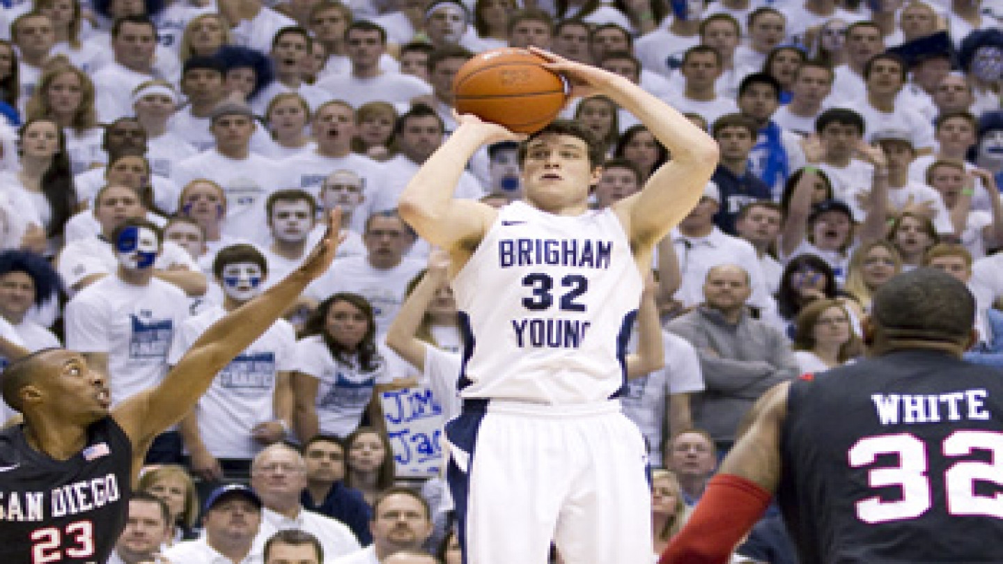 Fredette s 43 Carry Cougars To Victory BYU Athletics Official Athletics Website BYU Cougars