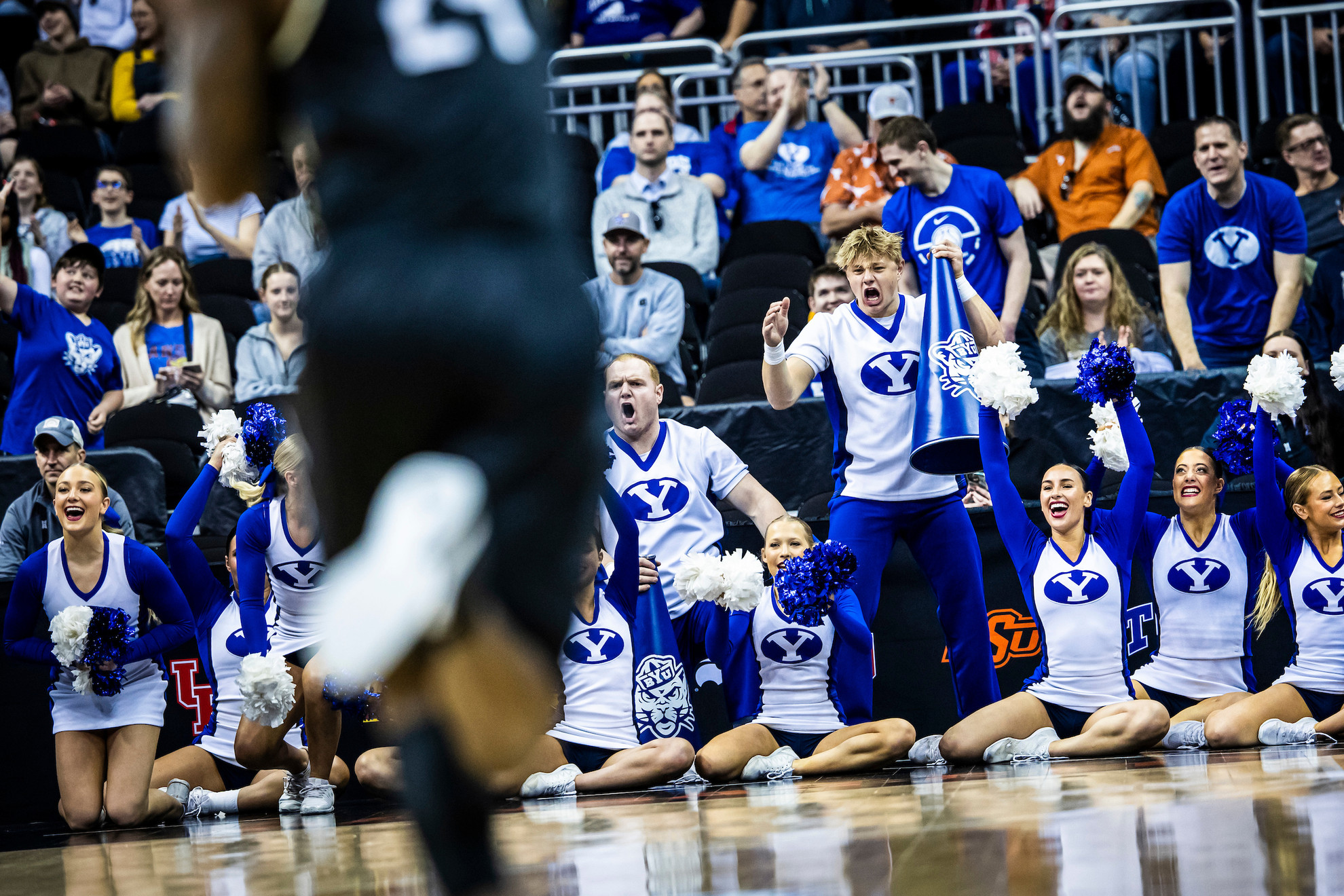 Cheer Squad trip to Big 12 Tournament filled with spirit and service ...