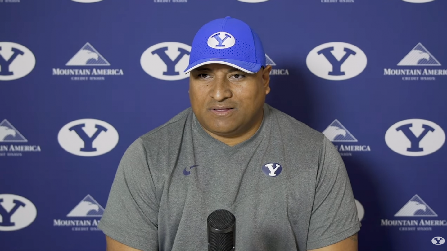 2023 Fall Camp: Practice 10—Fesi Sitake and Wide Receivers Preview - BYU  Athletics - Official Athletics Website - BYU Cougars