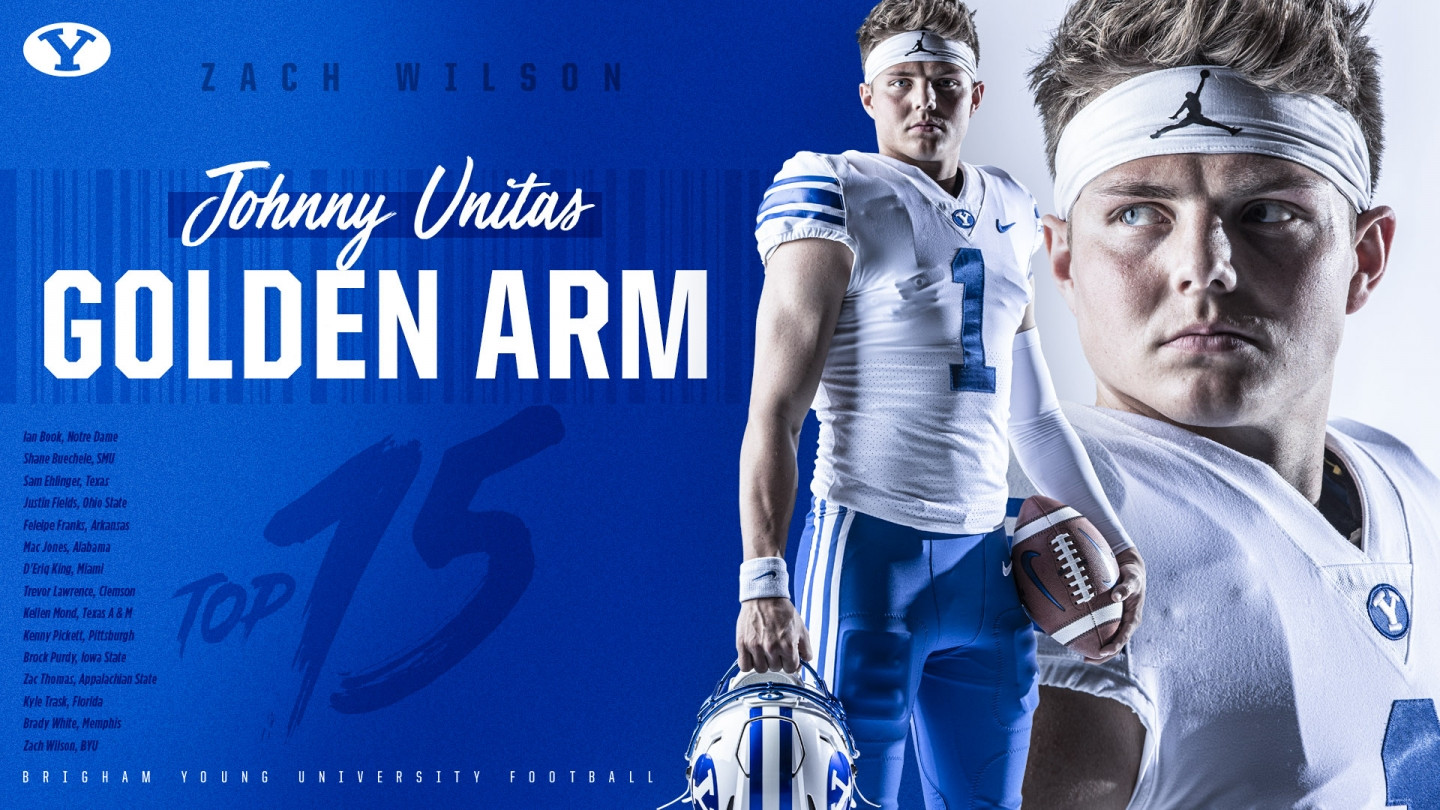 Zach Wilson - Football 2020 - BYU Athletics - Official Athletics Website -  BYU Cougars