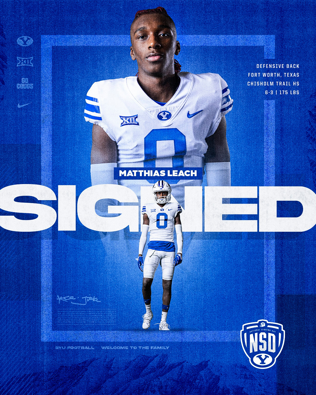 Matthias Leach — 2024 BYU Football Recruiting Class - BYU 