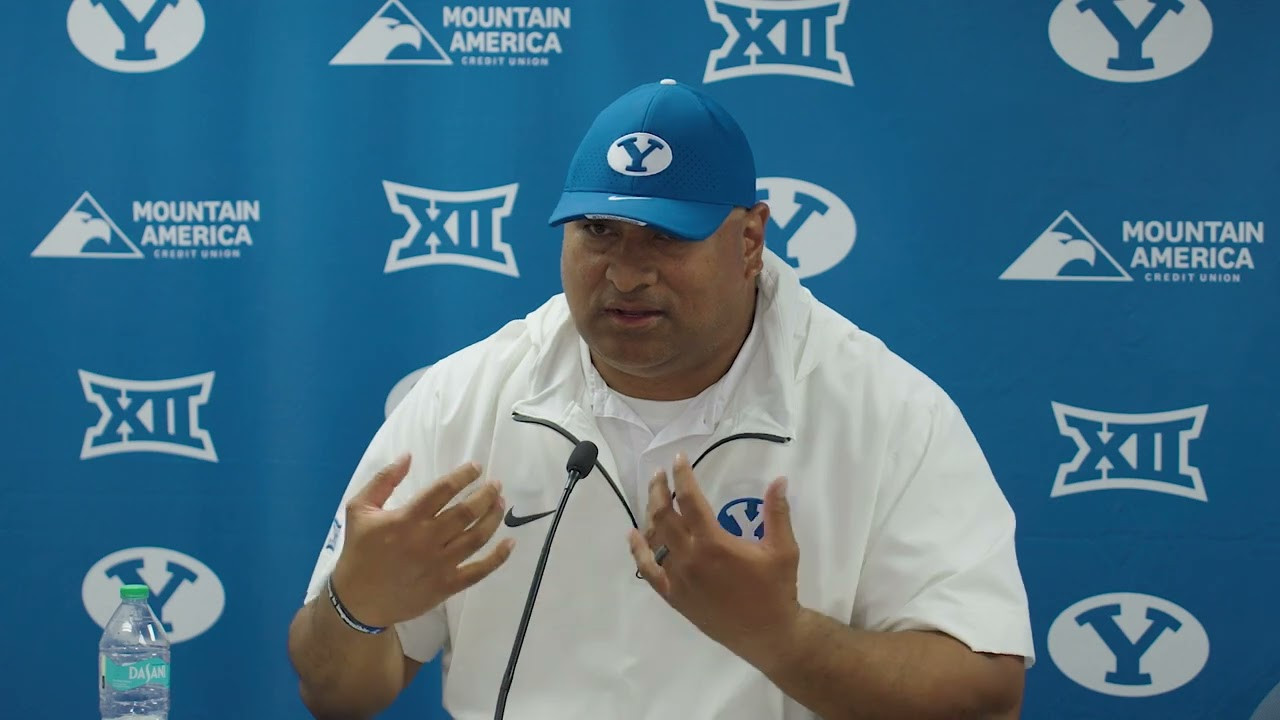 Kalani Sitake BYU Football Postgame Arizona October 12, 2024