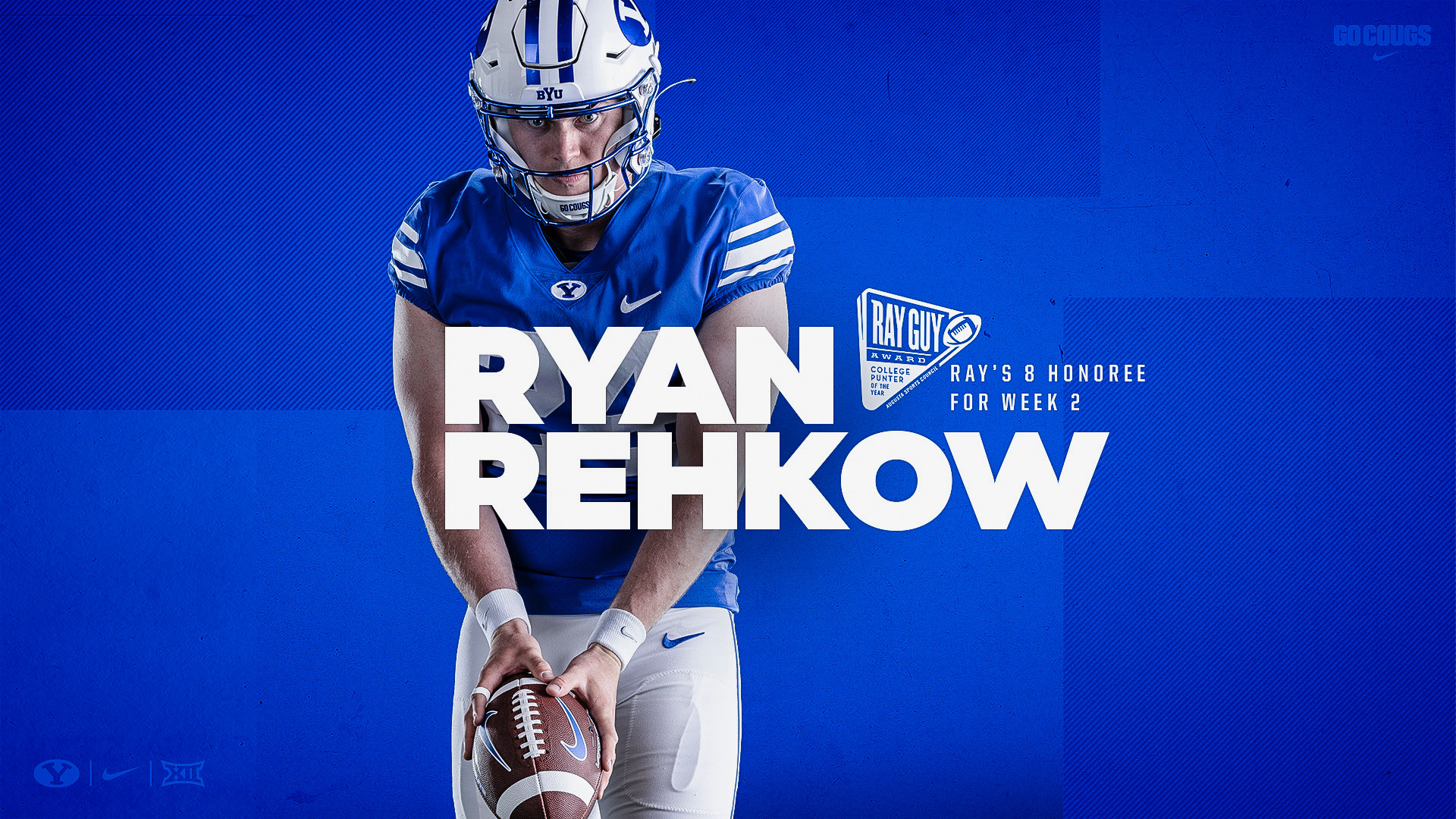 Rehkow named to Ray’s 8 for week two of the season - BYU Athletics ...