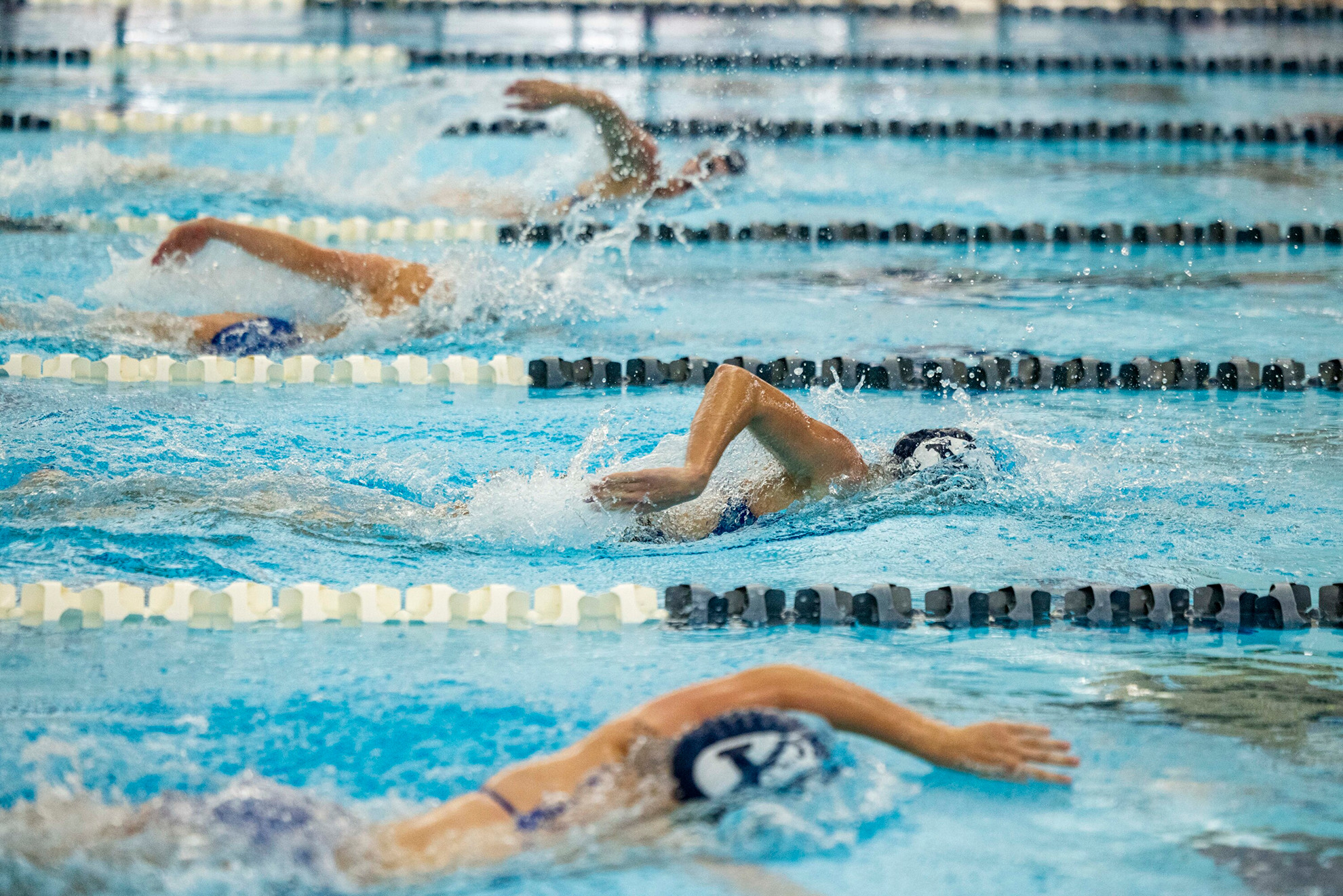 Women's swimming begins new year at FIU Sprint Invite - BYU Athletics ...