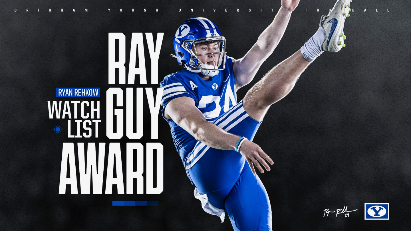 Rehkow named to Ray's 8 for week five of the season - BYU Athletics -  Official Athletics Website - BYU Cougars