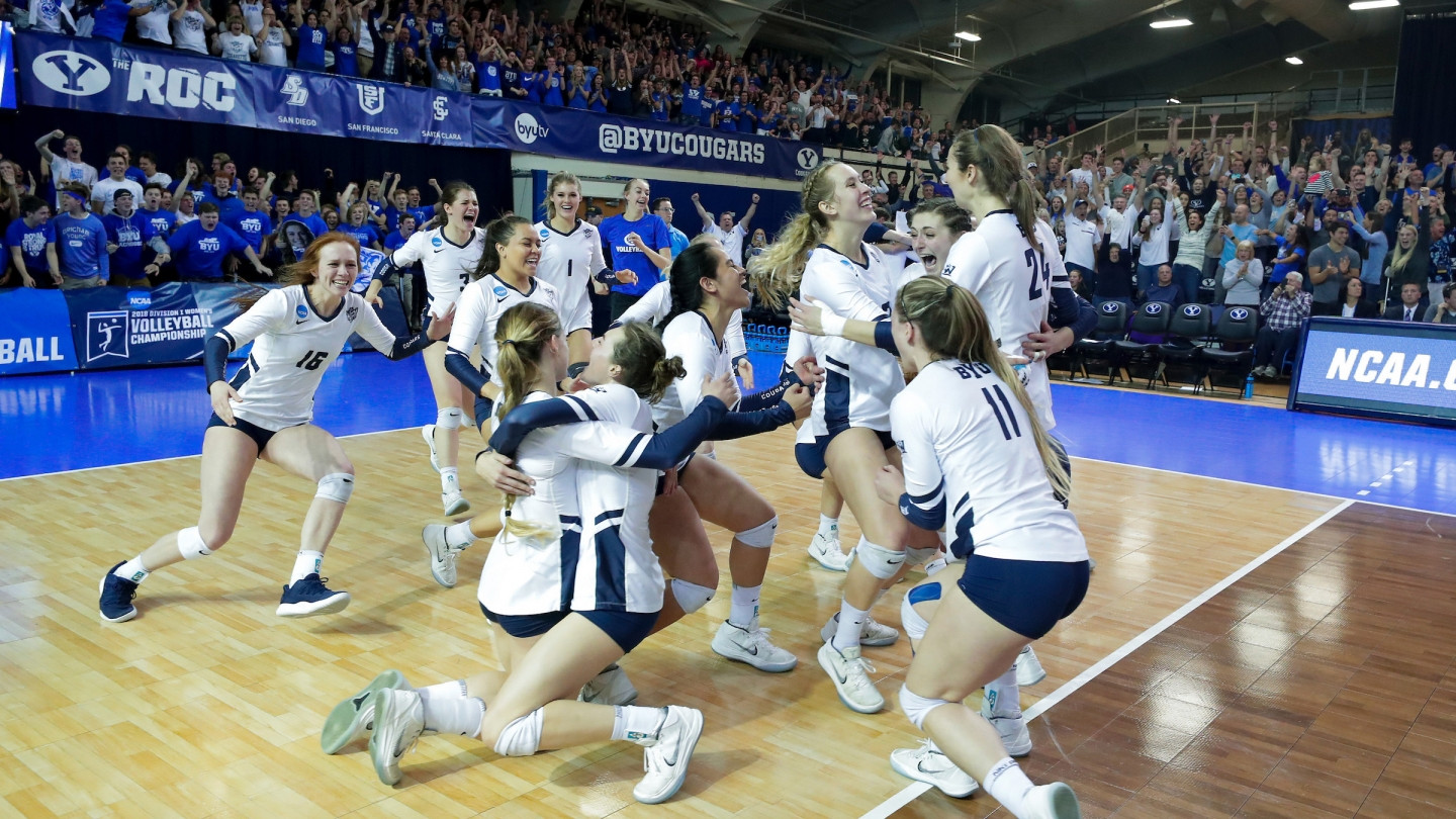 No. 4 BYU Sweeps No. 5 Texas To Advance To Final Four - BYU Athletics ...