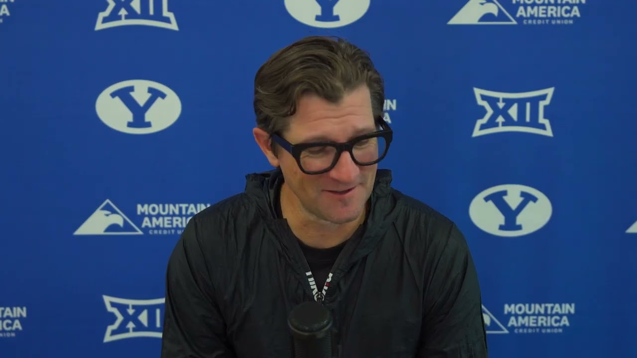 Aaron Roderick | BYU Football | Media Availability | 2026 National ...