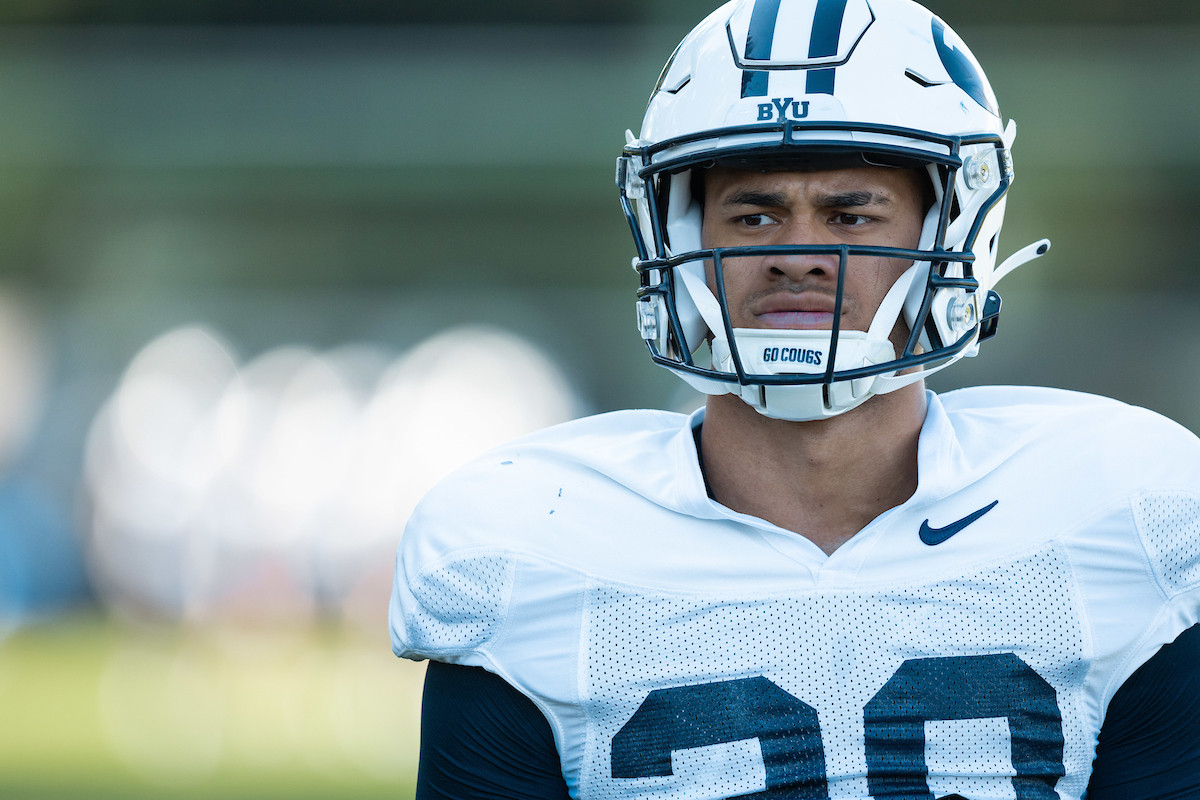 2023 Fall Camp: Practice 7: Coach Sione Po'uha and Defensive Tackles  Preview - BYU Athletics - Official Athletics Website - BYU Cougars