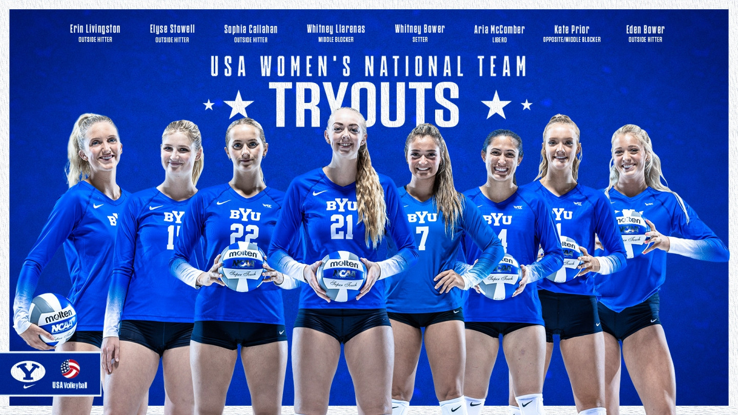 Eight Cougars to compete at USA Volleyball tryout - BYU Athletics - Official Athletics Website