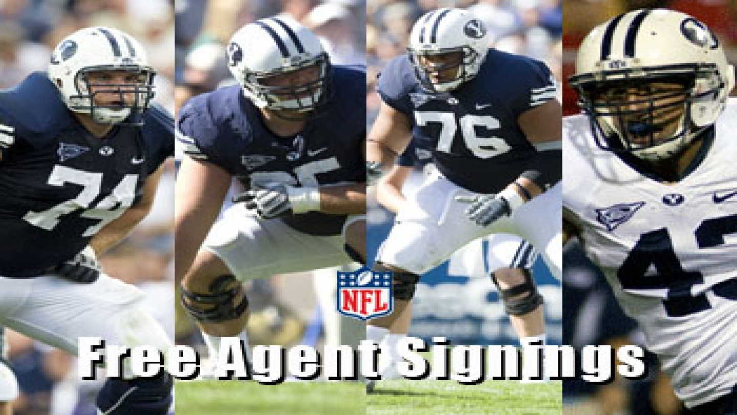 Four NFL free agent signings since the Super Bowl