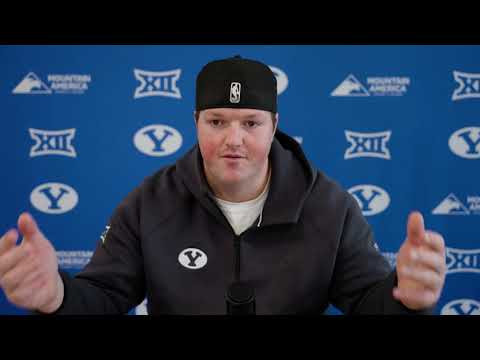 Connor Pay | BYU Football | Media Availability | Houston | November 25 ...