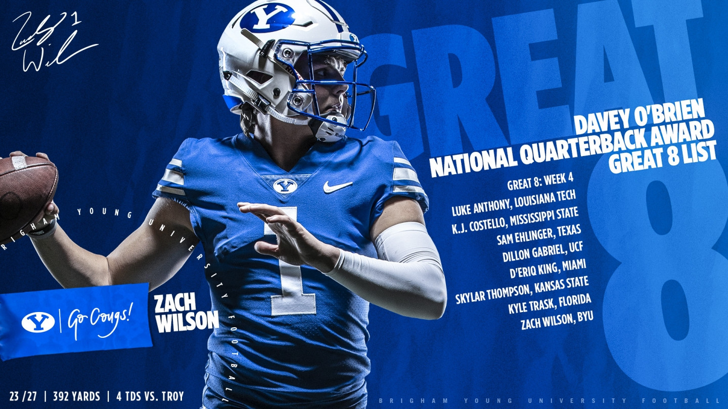 Former BYU QB Zach Wilson Signs Endorsement Deal With Nike