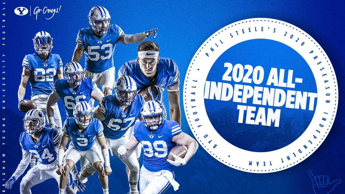 Barrington named Phil Steele Preseason All-American, 15 Cougars on  All-Independent Teams - BYU Athletics - Official Athletics Website - BYU  Cougars