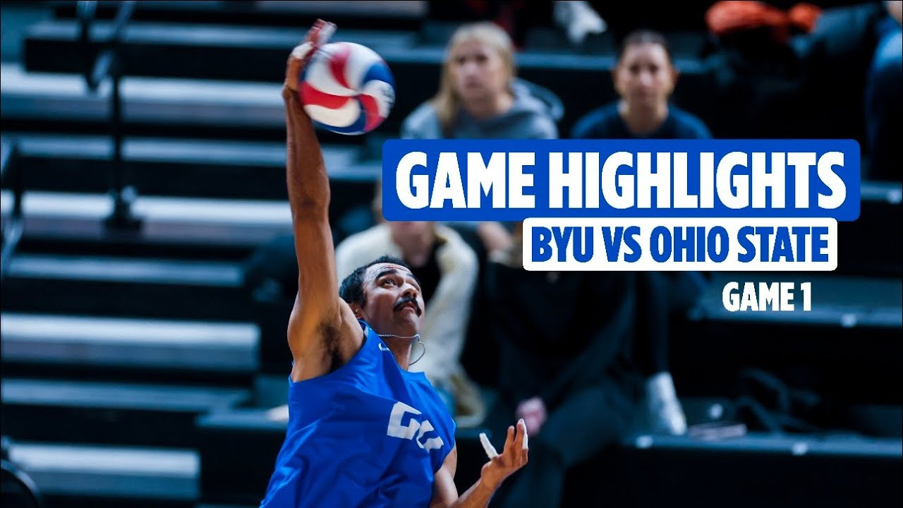 BYU Men's Volleyball vs Ohio State Full Game Highlights (2024) BYU