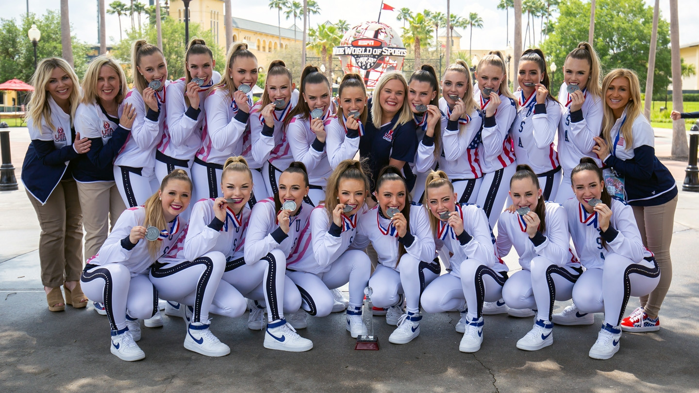 Cougarettes capture Silver at ICU World Cheerleading Championships ...