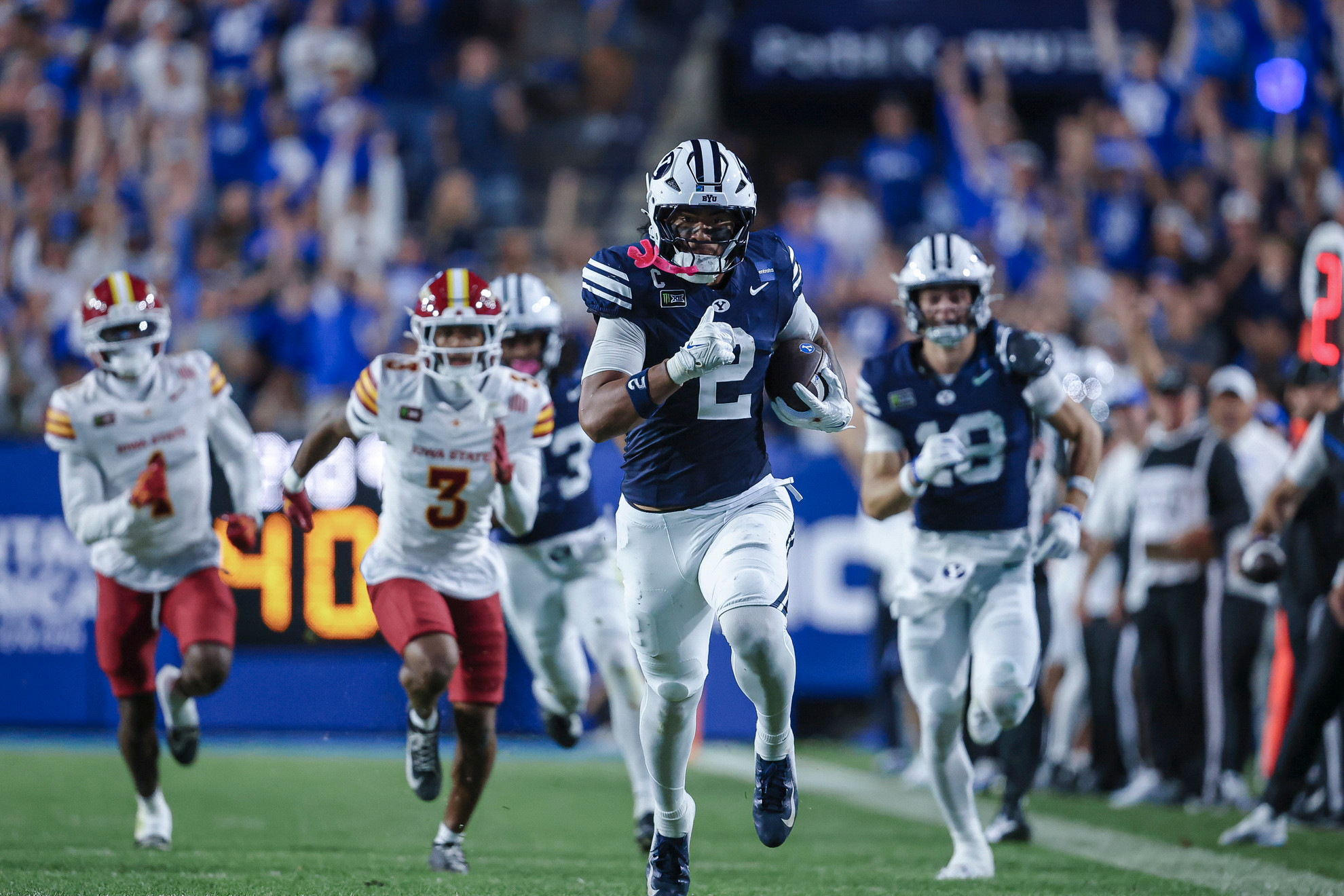 BYU Football Maintains No. 8 National Ranking in Oct. 11 Polls