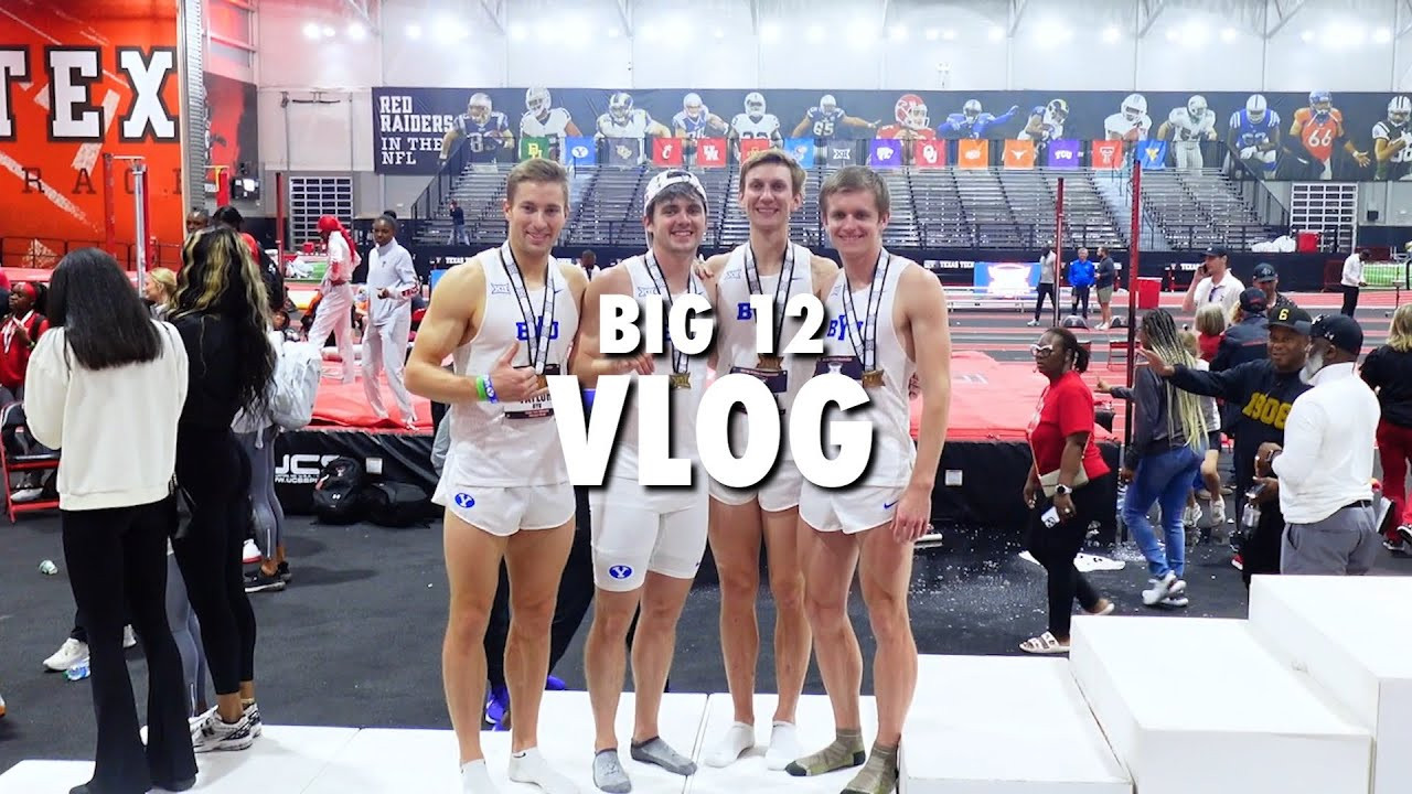 TRAVEL VLOG l BIG 12 TRACK AND FIELD INDOOR CHAMPIONSHIPS BYU