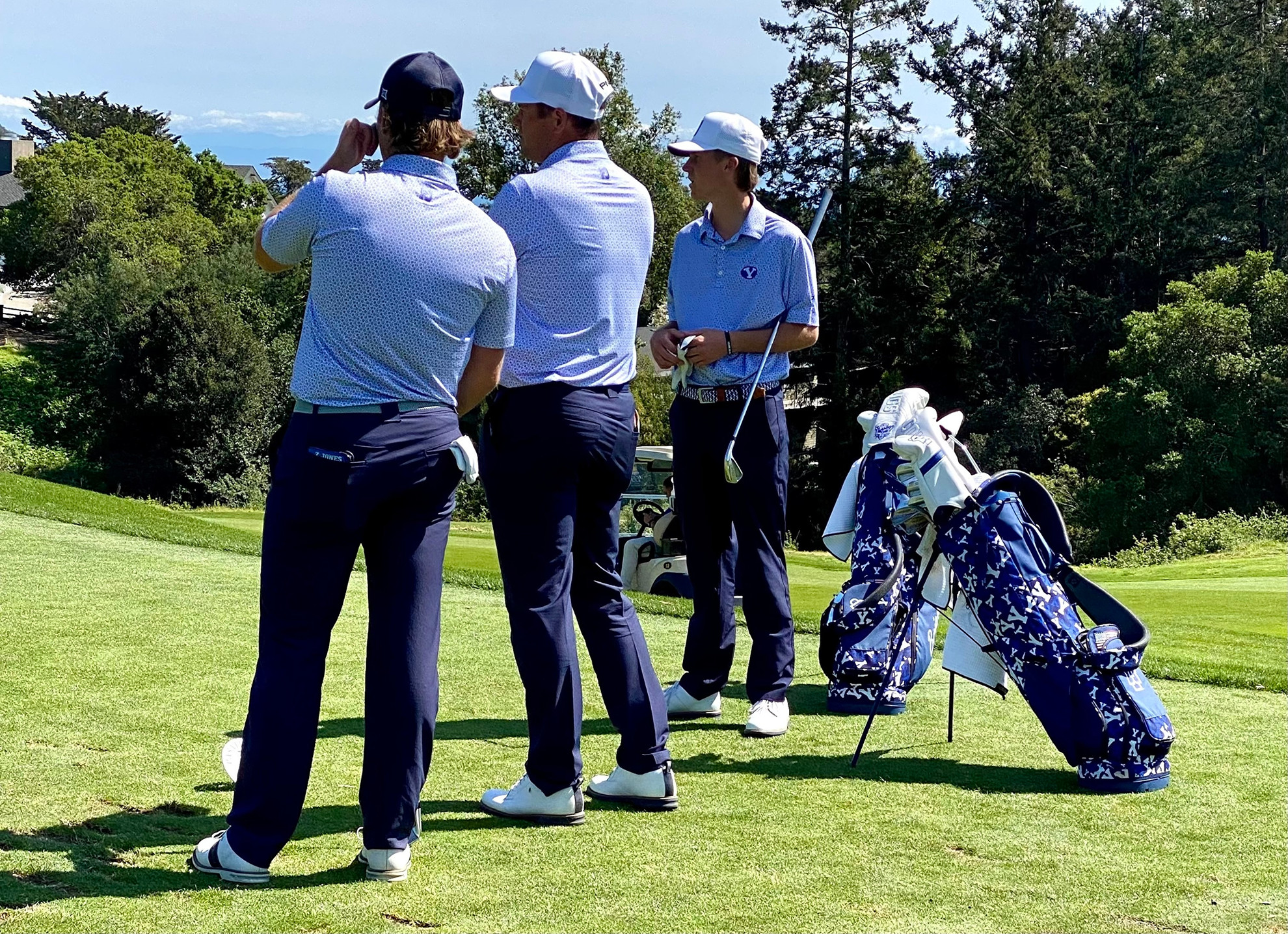 BYU men's golf in tie for fifth after 36 holes at Western ...