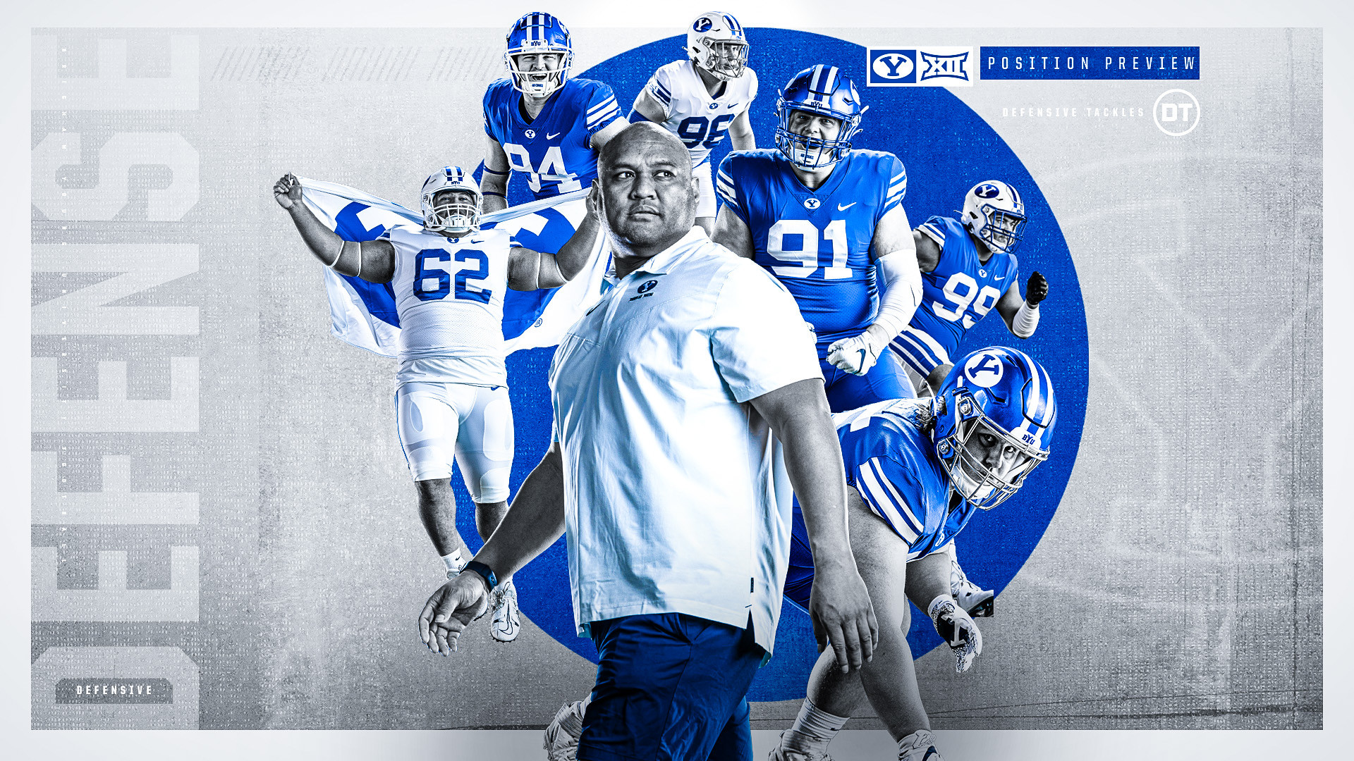 2023 Fall Camp Practice 7 Coach Sione Po'uha and Defensive Tackles