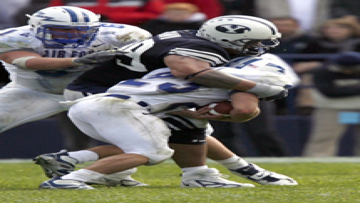 Chad Lewis - Football 1996 - BYU Athletics - Official Athletics Website -  BYU Cougars