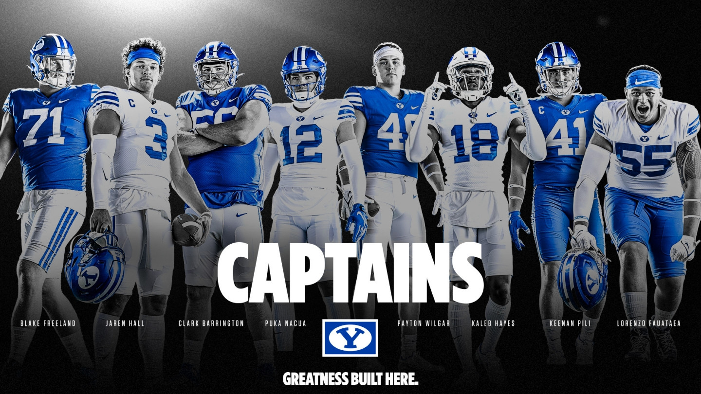 BYU Football Announces 2022 Team Captains - BYU Athletics - Official ...