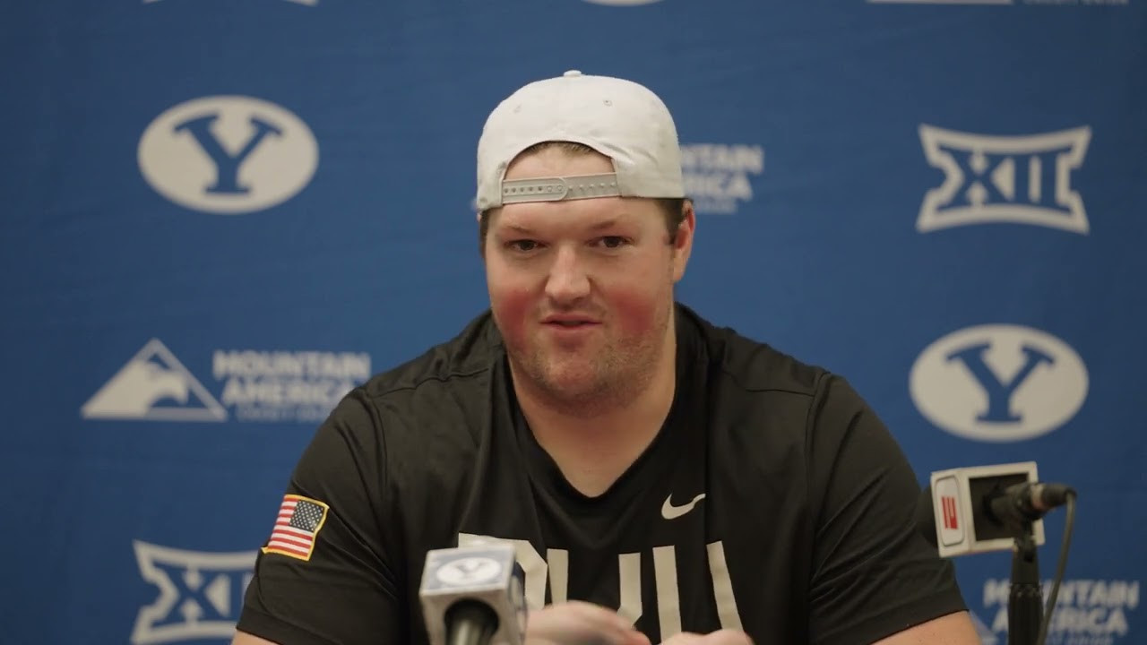 Connor Pay | BYU Football | Postgame | Arizona State | November 23 ...