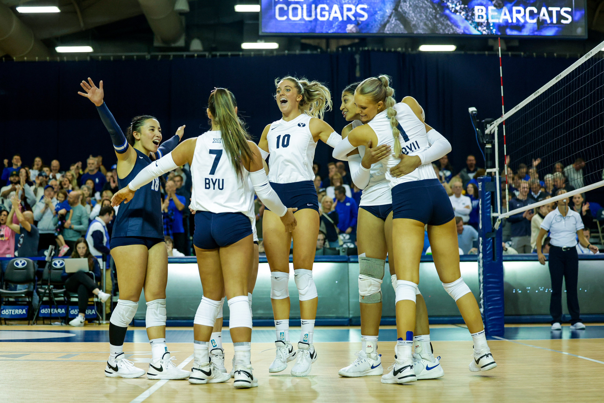 No. 12 Cougars Take Down Bearcats In 13th Sweep Of The Season - BYU ...