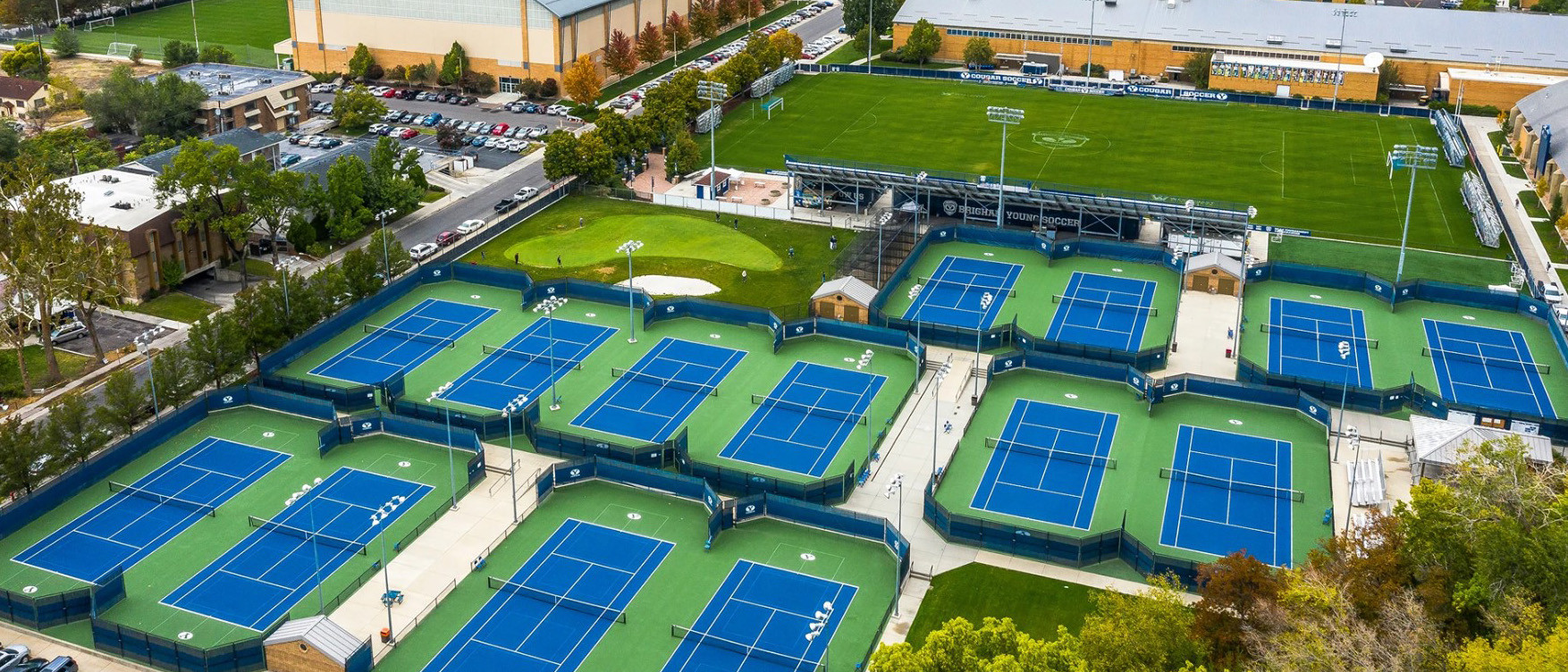 BYU Men's Tennis Outdoor Facility BYU Men's Tennis Outdoor Facility