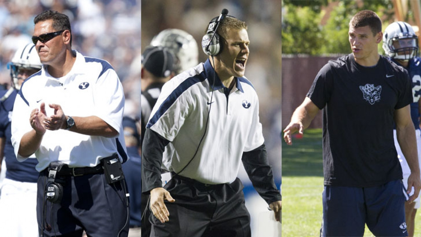 Mendenhall announces coaching staff leadership structure BYU Athletics Official Athletics