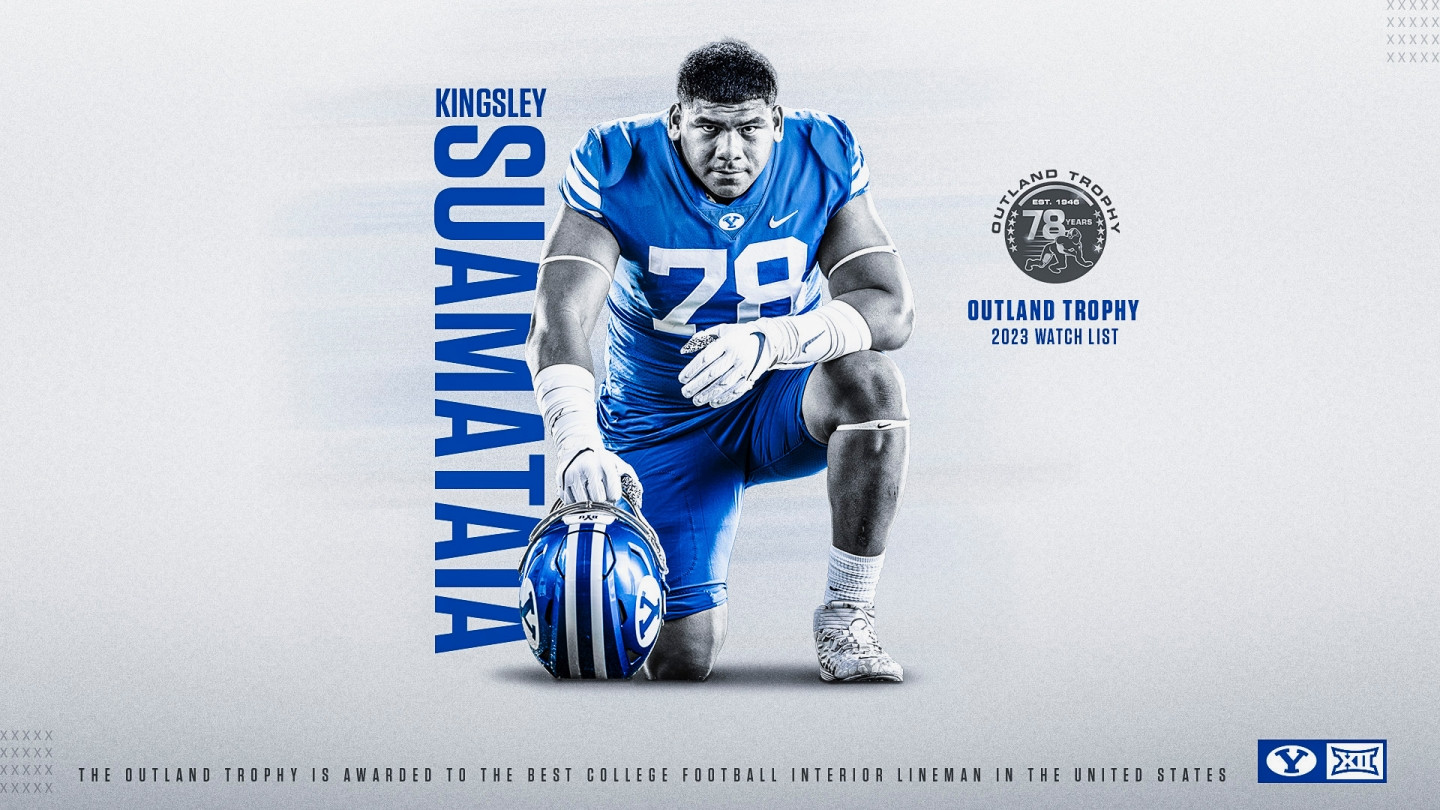 BYU Offensive Lineman Suamataia Named to the Outland Trophy