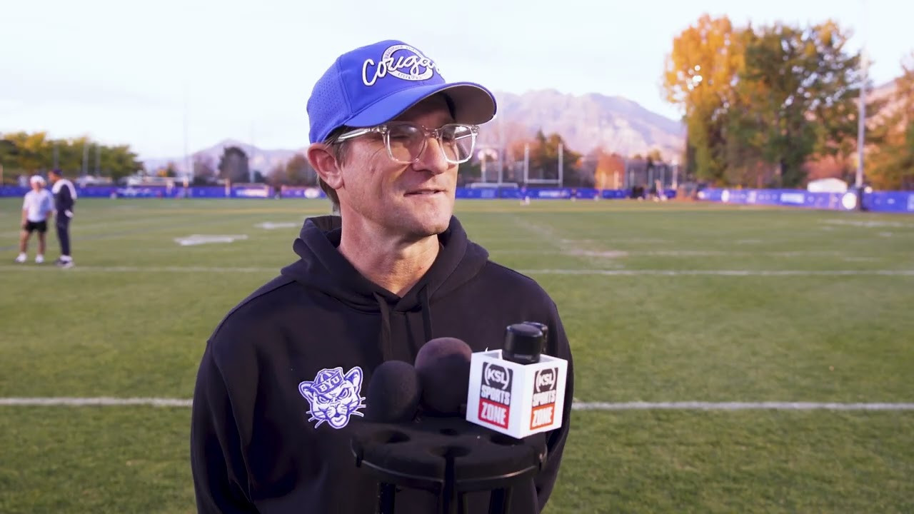 Aaron Roderick | BYU Football | Media Availability | Texas Tech ...