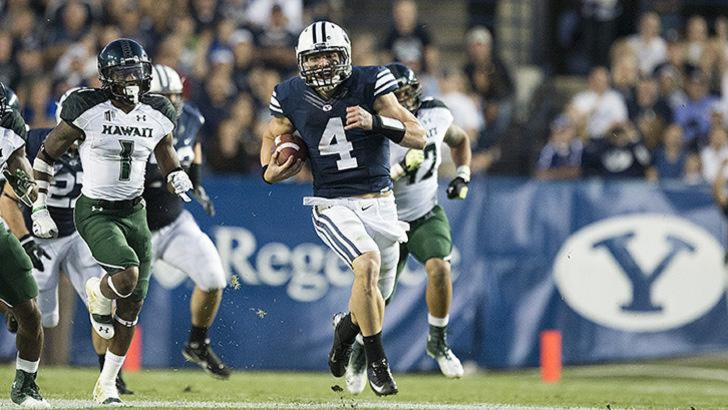 Former BYU QB Starts New Year With Rushing Touchdown