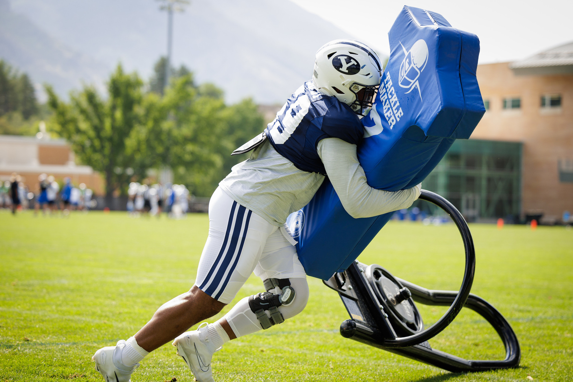 2023 Fall Camp: Practice 7: Coach Sione Po'uha and Defensive Tackles  Preview - BYU Athletics - Official Athletics Website - BYU Cougars