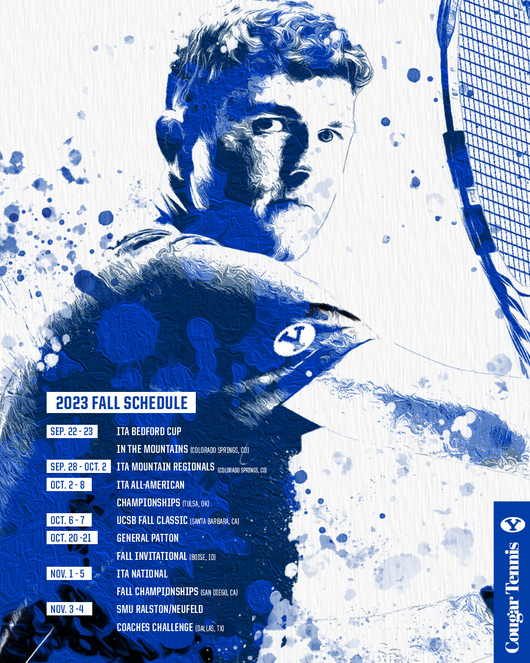 Mens Tennis 2023 Fall Season Preview - BYU Athletics - Official Athletics Website