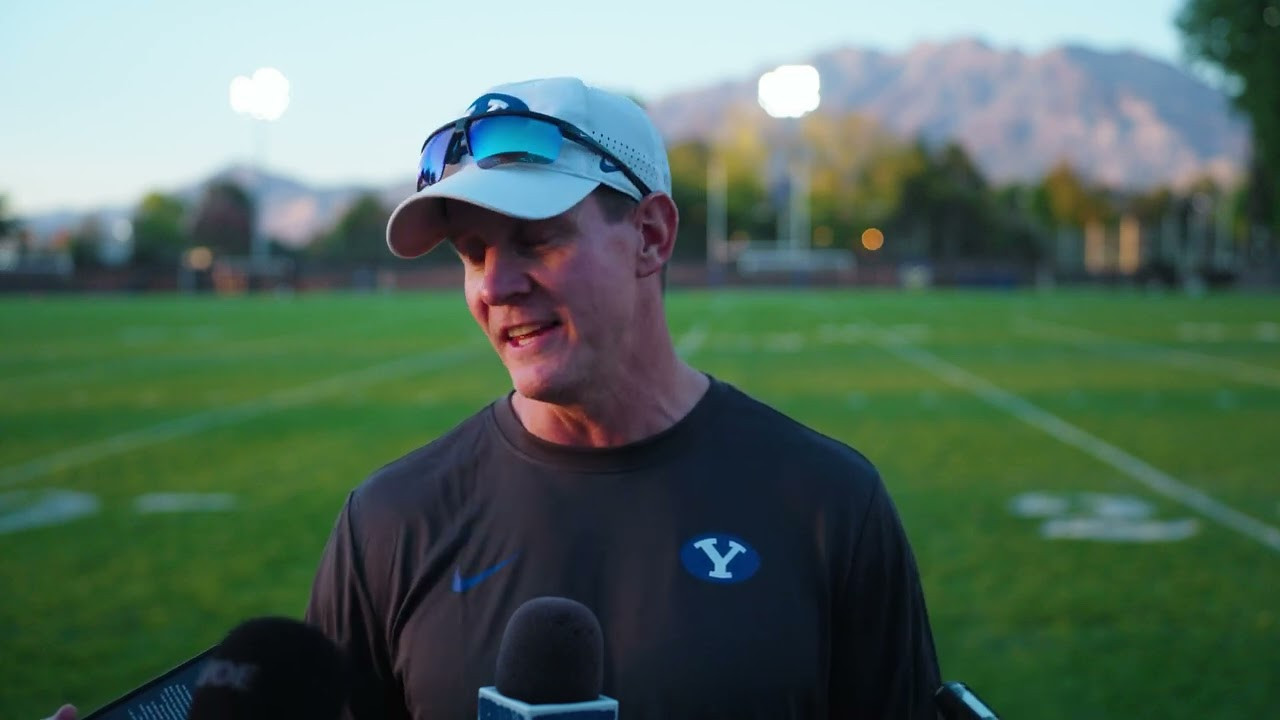 Jay Hill BYU Football Media Availability Oklahoma State October