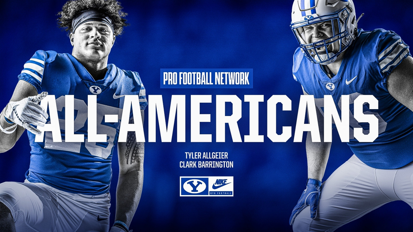 Barrington named PFF Third-Team All-American - BYU Athletics