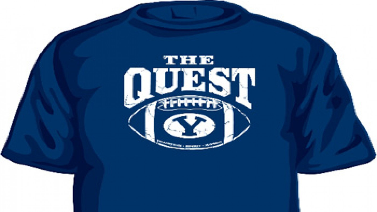 Royal BYU National Champs T-Shirt S