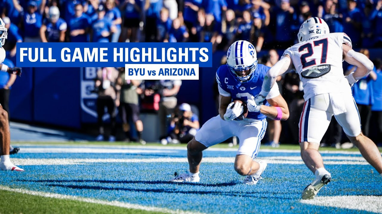 BYU Football vs Arizona FULL GAME HIGHLIGHTS October 12, 2024