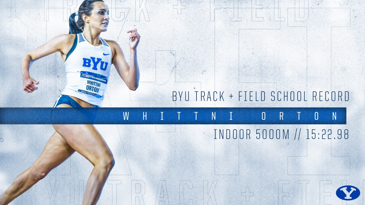 Orton breaks school record at BU season opener BYU Athletics