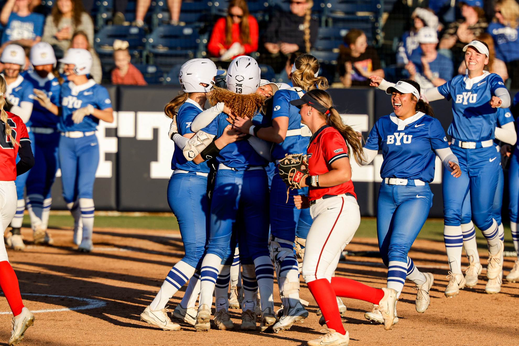 Strong hitting powers Cougars to 12-4 victory over Trailblazers - BYU ...