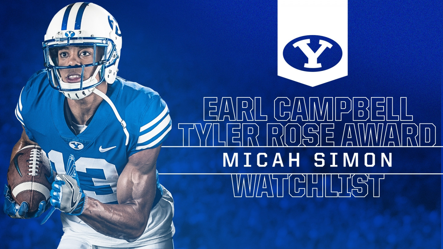 Micah Simon named to Earl Campbell Tyler Rose Award watch list - BYU  Athletics - Official Athletics Website - BYU Cougars