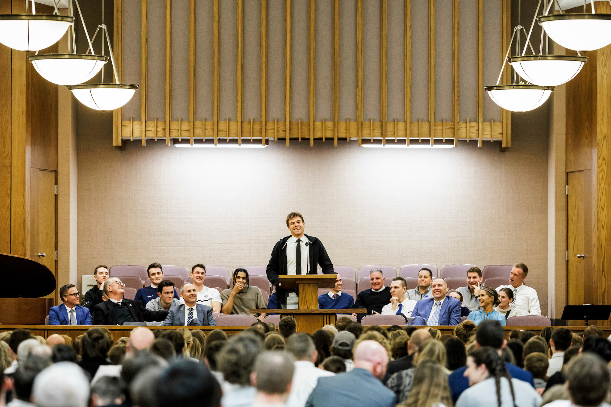 BYU basketball devotional in Oklahoma focuses on faith in Jesus Christ