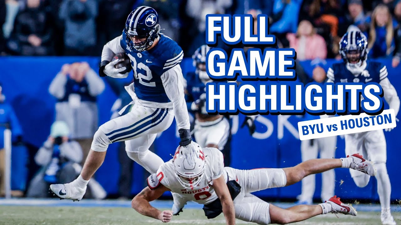 BYU vs Houston FULL GAME HIGHLIGHTS November 30, 2024 BYU