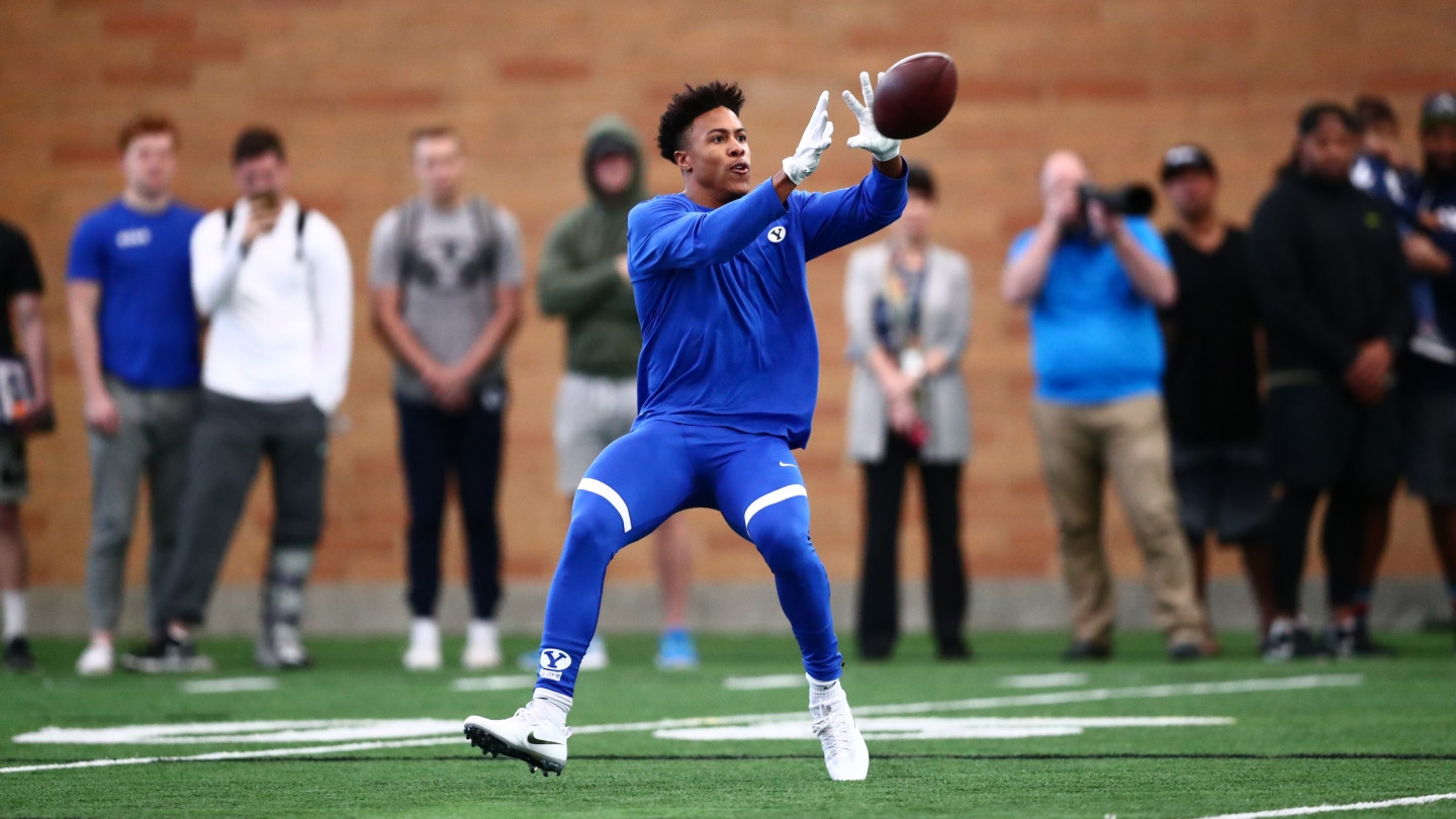 Fred Warner's 40-yard dash at the 2018 NFL Combine. Is he the best